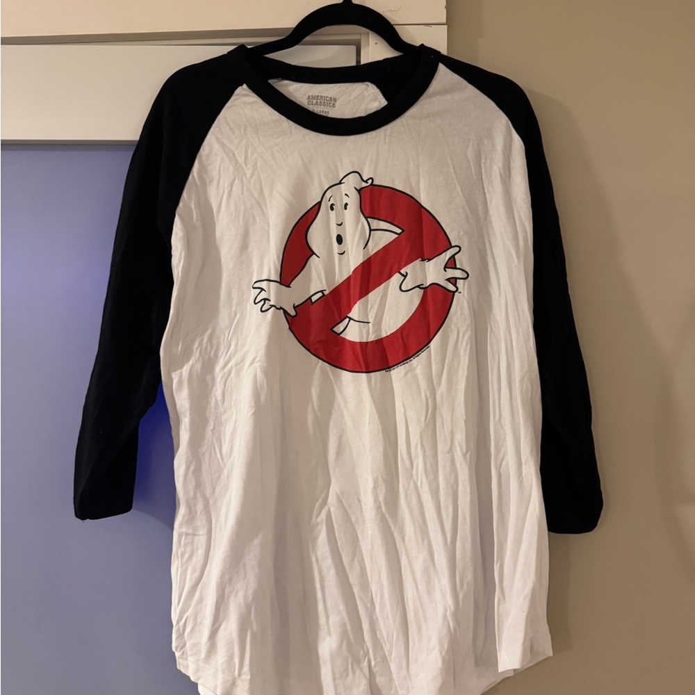 Ghostbusters Raglan Baseball T-Shirt - Picture 5 of 8